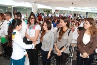 Viernes 24 de octubre del 2014. Tuxtla Gutiérrez. Foto/Juan Carlos Calderón. Los representantes del Congreso del Estado durante la ceremonia del aniversario de la Firma de la Carta de las Naciones Unidas en Chiapas.