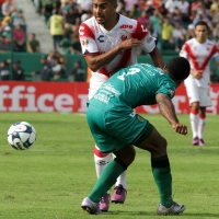 Domingo 14 de agosto del 2016. Tuxtla Gutiérrez. Aspectos del partido entre Jaguares de Chiapas y el Veracruz.