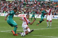 Domingo 14 de agosto del 2016. Tuxtla Gutiérrez. Aspectos del partido entre Jaguares de Chiapas y el Veracruz.