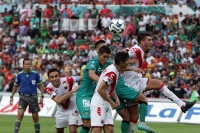 Domingo 14 de agosto del 2016. Tuxtla Gutiérrez. Aspectos del partido entre Jaguares de Chiapas y el Veracruz.