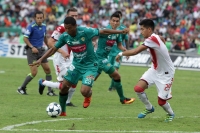 Domingo 14 de agosto del 2016. Tuxtla Gutiérrez. Aspectos del partido entre Jaguares de Chiapas y el Veracruz.