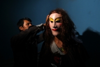 Lunes 30 de diciembre del 2013. San Fernando. Los Viejitos es la danza tradicional de origen istmeño que realizan los jóvenes de la comunidad ribereña del Grijalva El Carmelo donde con gritos y danzas los personajes recorren las casas de los pobladores an