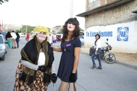 Viernes 22 de enero del 2016. Suchiapa. La Danza del Viejo o La Viejada. Los danzantes representan una burla social con sus gritos y  vestimenta durante el recorrido que realizan conmemorando a San Sebastián Mártir en esta localidad ubicada a 17 kilómetro
