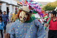 Viernes 22 de enero del 2016. Suchiapa. La Danza del Viejo o La Viejada. Los danzantes representan una burla social con sus gritos y  vestimenta durante el recorrido que realizan conmemorando a San Sebastián Mártir en esta localidad ubicada a 17 kilómetro