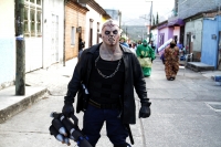Viernes 22 de enero del 2016. Suchiapa. La Danza del Viejo o La Viejada. Los danzantes representan una burla social con sus gritos y vestimenta durante el recorrido que realizan conmemorando a San Sebastián Mártir en esta localidad ubicada a 17 kilómetro Viernes 22 de enero del 2016. Suchiapa. La Danza del Viejo o La Viejada. Los danzantes representan una burla social con sus gritos y vestimenta durante el recorrido que realizan conmemorando a San Sebastián Mártir en esta localidad ubicada a 17 kilómetro
