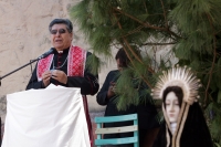 Especial / Viernes Santo en San Cristóbal / Habitantes del Barrio de Mexicanos y  en la comunidad San Felipe Ecatepec en la ciudad de San Cristóbal de las Casas realizan las representaciones tradicionales de Cristo en la Cruz, esta tarde en la zona altos 