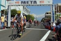 Foto/Juan Carlos Calderón. Los participantes de la Vuelta Chiapas 2011 durante su participación en la ciudad de Tapachula.