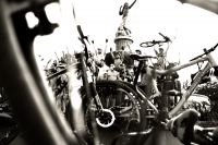 Sábado 8 de junio el 23019. Tuxtla Gutiérrez. Durante el #WordNakedBikeRide esta tarde en #Tuxtla los ciclistas me manifiestan en las principales avenidas.