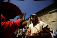 Especial domingo 14 de febrero. Las fiestas del Carnaval de los indígenas Zoques de de la depresión central de Chiapas, se realiza con algarabía y danzas tradicionales como sucede este día en la comunidad Copainala donde se lleva a cabo la Danza del Weya-