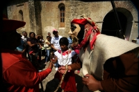 Especial domingo 14 de febrero. Las fiestas del Carnaval de los indígenas Zoques de de la depresión central de Chiapas, se realiza con algarabía y danzas tradicionales como sucede este día en la comunidad Copainala donde se lleva a cabo la Danza del Weya-