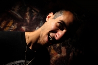 Sábado 3 de mayo del 2014. Tuxtla Gutiérrez. Mark El Loco  Phillips canadiense de los X-Pilots Team durante la conferencia previa al Word Freestyle Motocross que se realizara el domingo 4 de mayo en la capital del estado de Chiapas.