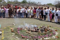IndÃgenas Mayas y Zoques realizan un ceremonial de danza pre hispánicas en las ruinas arqueológicas de la comunidad Chiapa de Corzo para celebrar la entrada de la primavera IndÃgenas Mayas y Zoques realizan un ceremonial de danza pre hispánicas en las ruinas arqueológicas de la comunidad Chiapa de Corzo para celebrar la entrada de la primavera