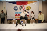 20232028. Tuxtla. La alianza opositora del Frente Amplio por México prepara elegir a su representante para las próximas elecciones en el mes de enero del 2024