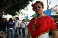 Especial / Marcha contra la Homofobia / Esta tarde se manifiestan en las calles de Tuxtla Gutiérrez grupos de homosexuales y travestis quienes celebran el Día Internacional contra la Homofobia convocado por el CIFAM y ONGs del estado de Chiapas.