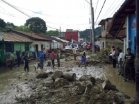 Foto cortesía Estesur/Pepé López  Arevalo. Autoridades de Protección Civil dan a conocer que más de 300 familias se encuentran afectadas en San Cristóbal de las Casas, Los daños en Yajalón y Chilón aun no han sido cuantificados y se reportan viviendas des