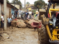 Foto cortesía Estesur/Pepé López  Arevalo. Autoridades de Protección Civil dan a conocer que más de 300 familias se encuentran afectadas en San Cristóbal de las Casas, Los daños en Yajalón y Chilón aun no han sido cuantificados y se reportan viviendas des