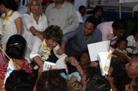 Yassir y Chachita se encuentran con sus seguidores esta tarde en el Parque de la Marimba donde festejan que son registrados como pre-candidatos por la coalición de los partidos políticos.