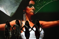Miércoles 22 de agosto del 2012. Tuxtla Gutiérrez, Chiapas. Esta tarde se llevó a cabo la grabación del programa televisivo Una Noche Con Yuri donde presenta los premios especiales del Concurso Nuestra Belleza 2012.