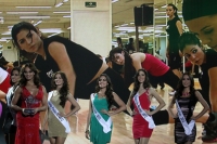 Miércoles 22 de agosto del 2012. Tuxtla Gutiérrez, Chiapas. Esta tarde se llevó a cabo la grabación del programa televisivo Una Noche Con Yuri donde presenta los premios especiales del Concurso Nuestra Belleza 2012