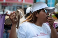 20230710. Tuxtla. Caminata permanente por las desaperecidas, descalzas y desde La Pochota. 20230710. Tuxtla. Caminata permanente por las desaperecidas, descalzas y desde La Pochota.