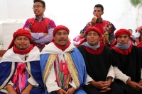 Jueves 10 de agosto del 2017. San Lorenzo Zinacatan. La comunidad de Zinacantan celebra las fiestas patronales durante los días de esta semana con ritos tradicionales y festividades religiosas que llenan la plaza de esta localidad con colores y estruendos