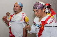 Sábado 22 de diciembre del 2012. Tuxtla Gutiérrez, Chiapas. La tradición de la Danza del Belén Zoque es realizada por esta comunidad tuxtleca durante esta noche en la colonia popular La Shanka en el Norte de la capital de Chiapas.
