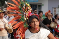 Jueves 18 de febrero del 2016. Tuxtla Gutiérrez. “La bajada  de las vírgenes de Copoya” es una de las tradiciones que perdura gracias a la resistencia cultural  de la comunidad indígena zoque quienes mantienen el recorrido durante 45 días visitando los ho