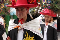 Miércoles 17 de agosto del 2016. Tuxtla Gutiérrez. La comunidad Zoque durante las celebraciones de San Roque y San Jacinto visitan las casas que comparten El Costumbre