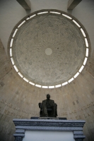 Estatua de Benito Juarez en el congreso de Chiapas