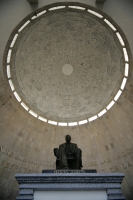 Estatua de Benito Juarez en el congreso de Chiapas