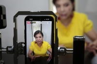 20261009. Tuxtla.  Ana Eliza López Coello renuncia al PAN al no estar de acuerdo en la impugnación realizada por este partido a la reforma de paridad de genero aprobada en el Congreso de Chiapas.