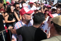 20240317. Tuxtla. Eduardo Ramírez de la coalición Juntos Haremos Historia en Chiapas hace su registro ante el IEPC-Chiapas como candidato a la gubernatura de este estado del sureste de México.