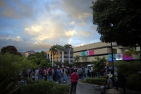 20241002. Tuxtla. Durante la conmemoración de 2 de Octubre del 68 por estudiantes chiapanecos.