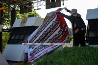20250604.  Maestros de la AED-40 toman la caseta de cobro en la autopista San Cristóbal de las Casas-Tuxtla Gutiérrez y realizan el cierre de algunas calles en el oriente norte de la capital del estado de Chiapas.