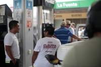 2026050. Tuxtla. 14 gasolineras tomadas por la CNTE en Chiapas a unos días del inicio del Mundial de Fútbol.