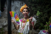 20250108. La Chuntá llena las calles de Chiapa de Corzo que se transfigura en un pueblo multicolor y de luz en esta noche al inicio de la Fiesta Grande de Enero.