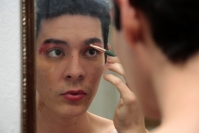 20250112. Chiapa de Corzo. La Chuntá sale vestida de noche para celebrar la Fiesta Grande de Enero.