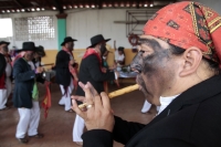 20260503. Tuxtla. Las imágenes de La Danza Zoque correspondiente a la celebración tradicional zoque en las festividades patronales de La Santa Cruz.