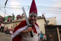 20260228. San Fernando. Zoque Blanco, la danza del tigre y El Monito se realiza dos semanas después del Carnaval Zoque sin Las Plebes.