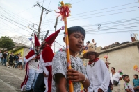 20260228. San Fernando. Zoque Blanco, la danza del tigre y El Monito se realiza dos semanas después del Carnaval Zoque sin Las Plebes.