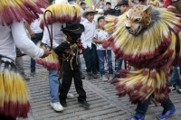 20260228. San Fernando. Zoque Blanco, la danza del tigre y El Monito se realiza dos semanas después del Carnaval Zoque sin Las Plebes.