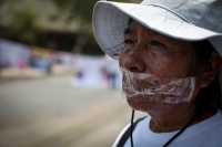 Madres Víctimas de Feminicidio y Desaparecidas realizan protestas este Día de Las Madres en la capital del estado de Chiapas.
