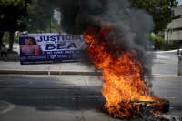 Madres Víctimas de Feminicidio y Desaparecidas realizan protestas este Día de Las Madres en la capital del estado de Chiapas.