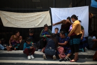 20260624. Tuxtla. Familias desplazadas de la comunidad Santa Martha en Chenalho piden ayuda humanitaria, justicia y reparación de daños en el conflicto con el municipio de Chalchihuitan.