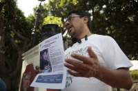 20250704. Tuxtla. José Albano Hernández, padre del joven desaparecido hace un año pide la intervención de la justicia chiapaneca para encontrar a su hijo.