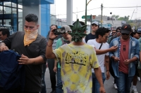 20240420. Tuxtla. Esta tarde, jóvenes consumidores realizan la Marcha Cannabica 2024 en la capital del estado de Chiapas.