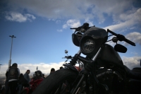 20250124. Tuxtla. Motociclistas de Chiapas se une en esta protesta en contra de la llamada Ley Chaleco que pretende recular el registro visible de los automotores.