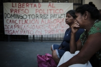 20250721. Tuxtla. Pobladores de Paso Achiote piden la libertad de domingo Torrez Patishtan detenido por fuerzas federales en Chiapa de Corzo.