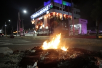 20251106. Tuxtla. Las Madres en Resistencia levantan el plantón sostenido desde hace un mes en el Libramiento Norte de la ciudad.