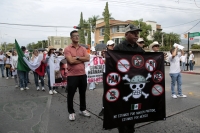 20251115. Tuxtla. La Marcha del Sombrero o Generación Z este medio día desde el parque Morelos-Bicentenario al Congreso de Chiapas.